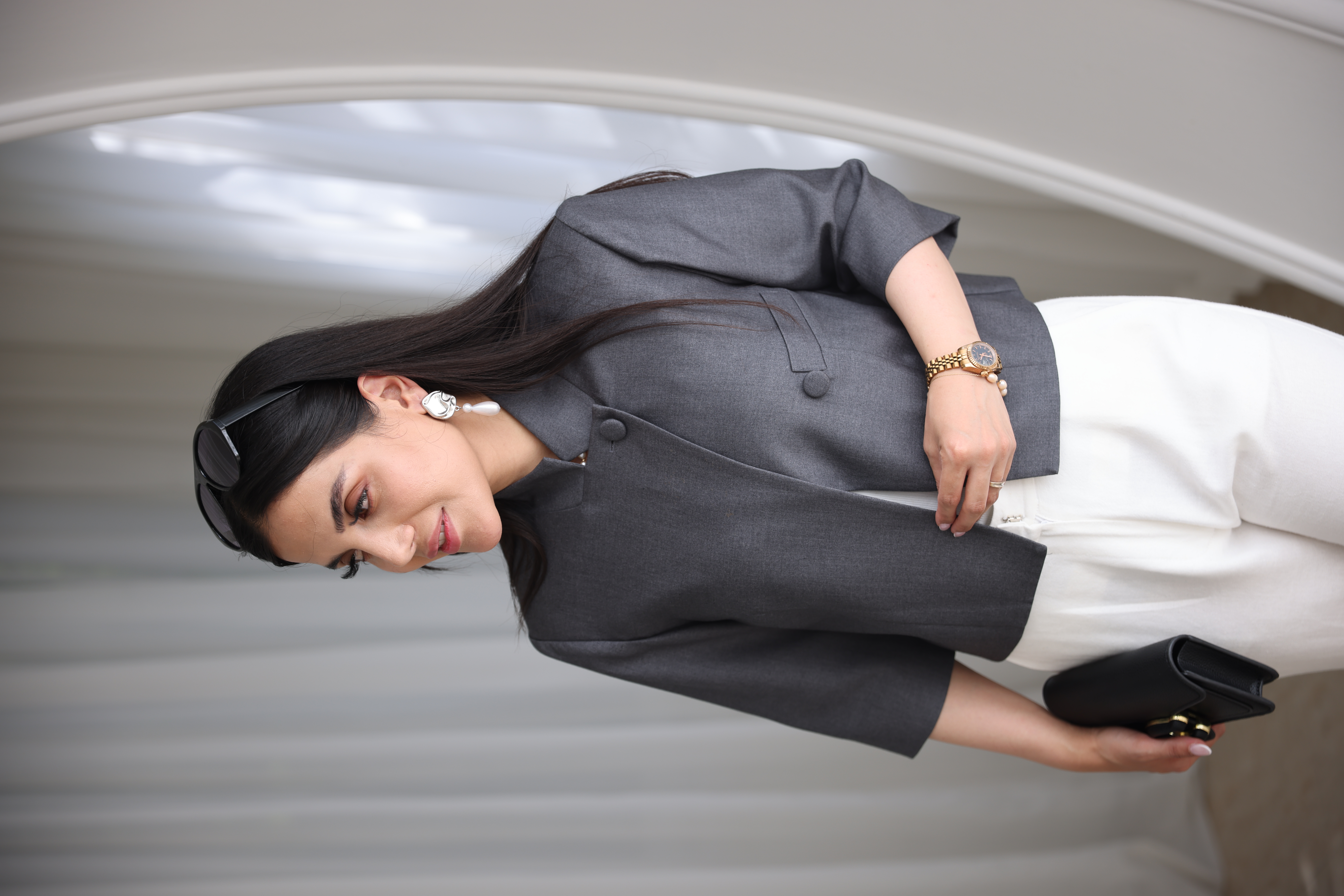 کت مینیمال آستین سه رب