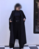 پانچو زنانه مخمل شنل